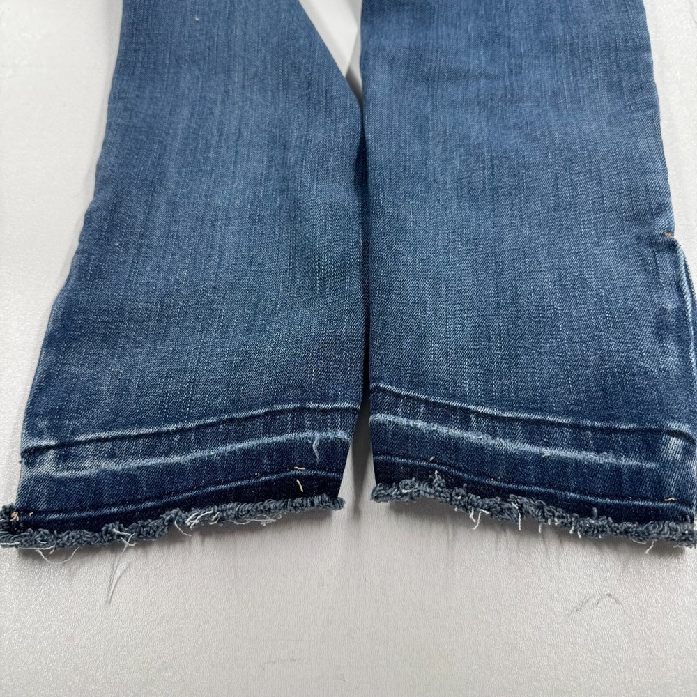 Judy Blue Los Angeles Skinny Fit Jeans WOMENS Blue Medium Wash Released Hem 9/29 - Picture 7 of 15
